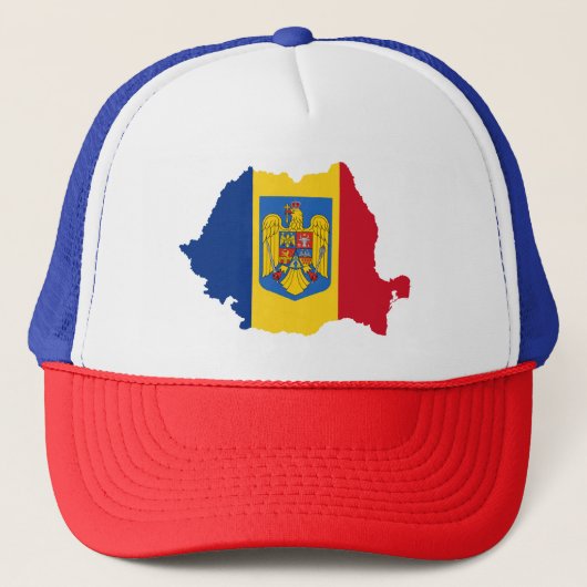 Roemenië Trucker Pet (Voorkant)
