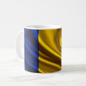 Roemenië-vlag Koffiemok (Voorkant links)