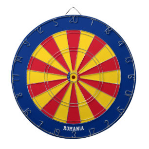 Roemenië Vlag Patriot's Bullseye Dartbord