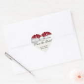 roemenitisch hart vol roemeense liefde demask sticker (Envelop)