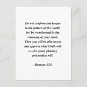 ROEMENS 12:2 BRIEFKAART (Voorkant)