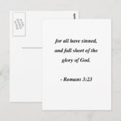 ROEMENS 3:23 BRIEFKAART (Voorkant / Achterkant)