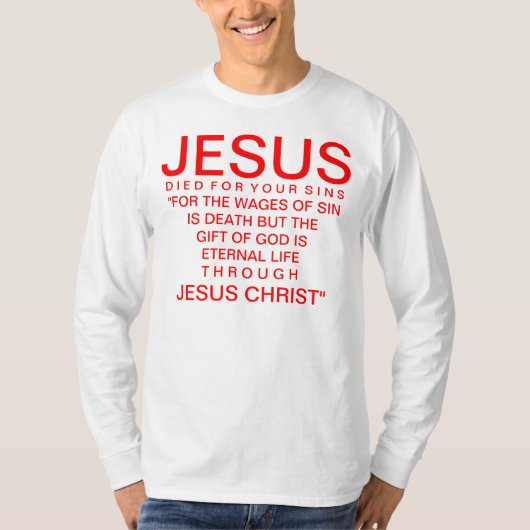 ROEMENS 6:23 T-SHIRT (Voorkant)