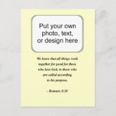 ROEMENS 8:28 BRIEFKAART (Voorkant)