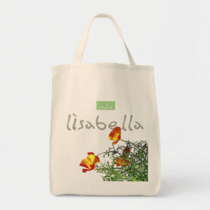 roemrijke Californische poppen Tote Bag