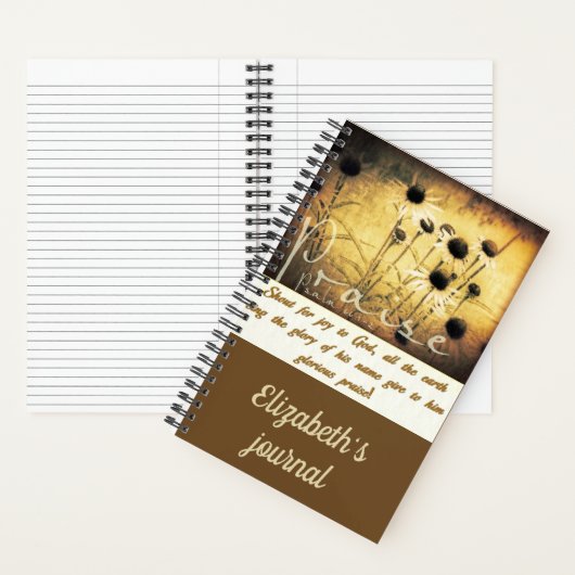 Roemrijke lof journal notitieboek (Binnen)