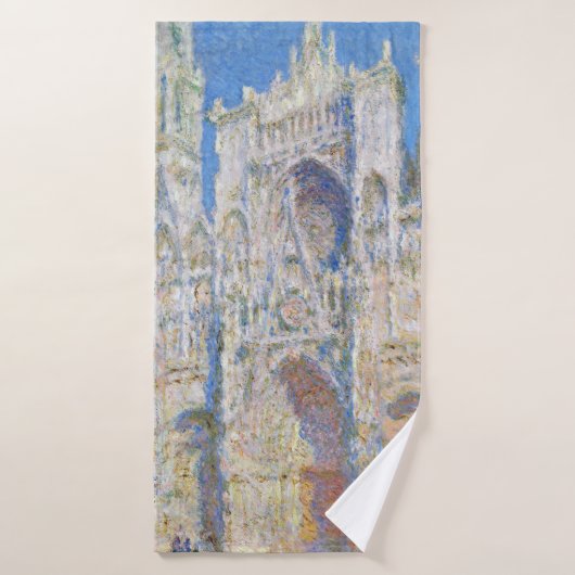 Roen Cathedral (zonlicht), Monet Badhanddoek (Badhanddoek)