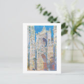 Roen Cathedral (zonlicht), Monet Briefkaart (Staand voorkant)