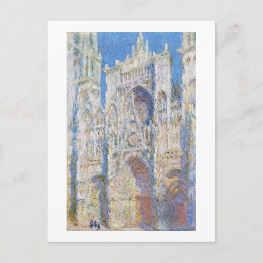 Roen Cathedral (zonlicht), Monet Briefkaart (Voorkant)
