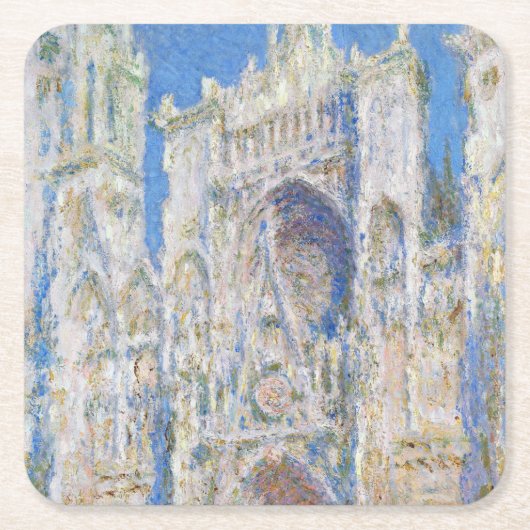 Roen Cathedral (zonlicht), Monet Kartonnen Onderzetters (Voorkant)
