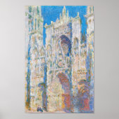 Roen Cathedral (zonlicht), Monet Poster (Voorkant)