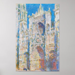 Roen Cathedral (zonlicht), Monet Poster