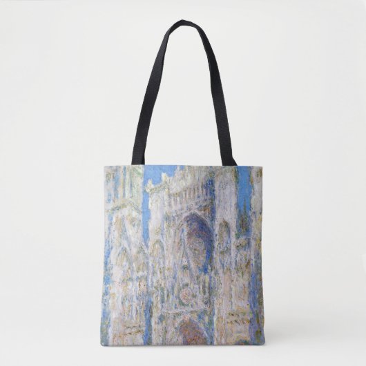 Roen Cathedral (zonlicht), Monet Tote Bag (Voorkant)
