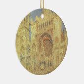 Roen Cathedral, zonsondergang door Claude Monet Keramisch Ornament (Rechts)