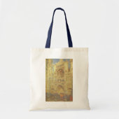 Roen Cathedral, zonsondergang door Claude Monet Tote Bag (Voorkant)