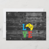 Roep alle gamers op uitnodiging (Achterkant)