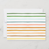 Roep alle partijdieren! | Modern Birthday Foto Kaart (Achterkant)