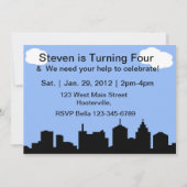 Roep alle superheldenpartij kaart (Achterkant)