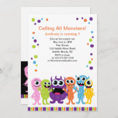 Roep alle zondagse monsters uit kaart (Voorkant / Achterkant)