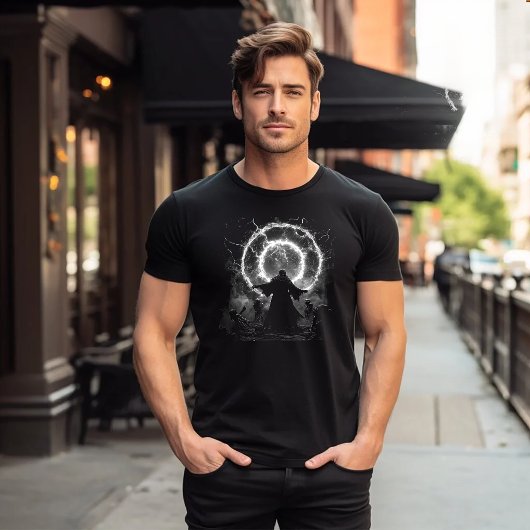 Roep de Donkere Poort op Tri-Blend Shirt