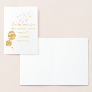 Roep de Heer op die Worthy Gold Foil is Folie Kaarten