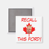 Roep deze Ford! Magneet (Voorkant / Achterkant)
