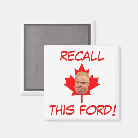Roep deze Ford! Magneet (Voorkant / Achterkant)