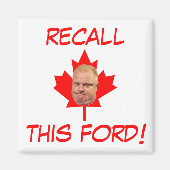 Roep deze Ford! Magneet (Voorkant)