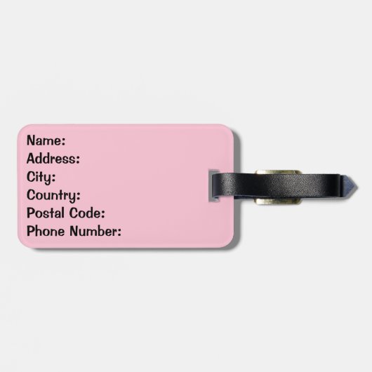 Roep er gewoon mee door bagagelabel (Achterkant horizontaal)