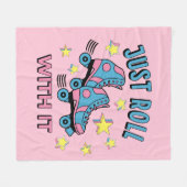 Roep er gewoon mee door fleece deken (Voorkant (Horizontaal))