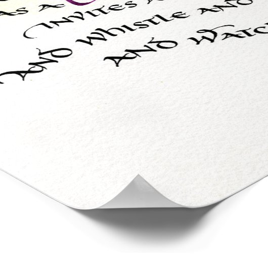 Roep God, 20 x 12,5 inch, afdrukken Poster (Hoek)