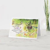 Roep God/Kind, Gevouwen Wenskaart, 5"x7" Kaart (Voorkant)