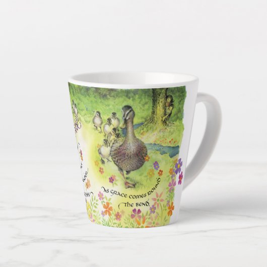 "Roep God/Kind"Latte Mok (Rechterhoek)