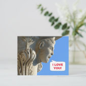 Roep het hardop! - Toren van Pisa, Italië - Briefkaart (Staand voorkant)