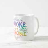 Roep het Onoverwinnelijke aan Koffiemok (Voorkant rechts)
