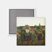Roep in de Gleaners, 1859 Magneet (Voorkant / Achterkant)