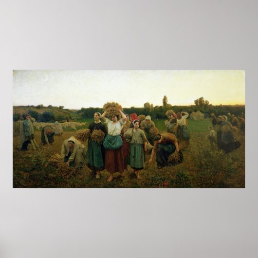 Roep in de Gleaners, 1859 Poster (Voorkant)