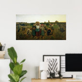 Roep in de Gleaners, 1859 Poster (Thuiskantoor)