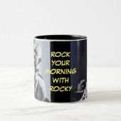 Roep je morgen met Rocky Tweekleurige Koffiemok (Center)