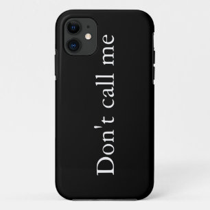 Roep me niet - iPhone 5 hoesje