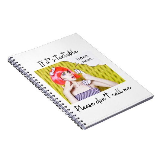 Roep me niet, Ontwerp Notitieboek (Rechterzijde)