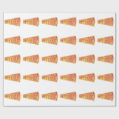 Roep Mega Phone Happy Birthday wrapping papier (Vlak)