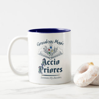 Roep mijn voorouders magie tweekleurige koffiemok