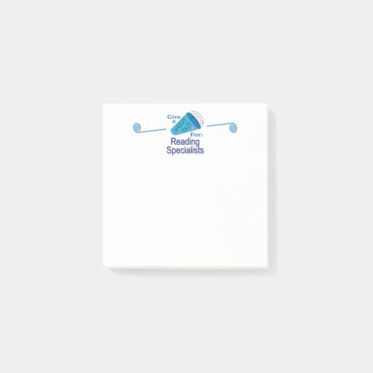 Roep naar Reading Specialists Post-it® Notes (Voorkant)