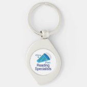 Roep naar Reading Specialists Sleutelhanger (Voorkant)