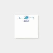 Roep naar speciale onderwijsgevenden post-it® notes (Voorkant)