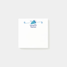 Roep naar speciale onderwijsgevenden post-it® notes