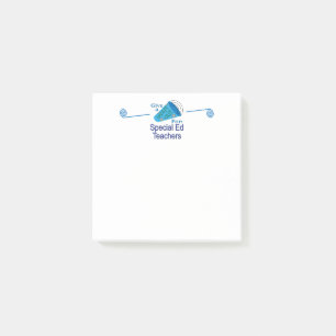Roep naar speciale onderwijsgevenden post-it® notes