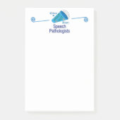 Roep naar spraakpathologen post-it® notes (Voorkant)