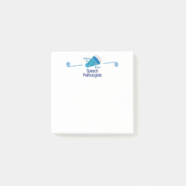 Roep naar spraakpathologen post-it® notes